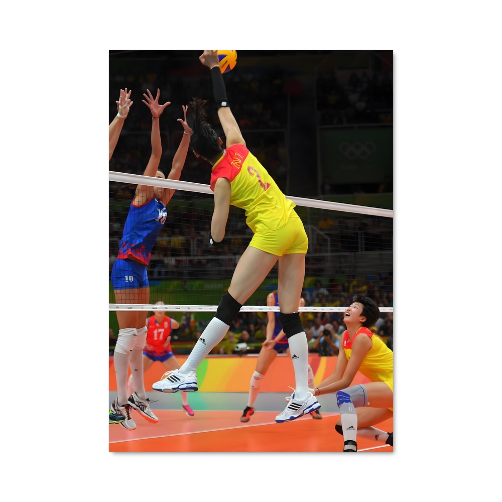 Poster Zhu ting – affiche Volleyball